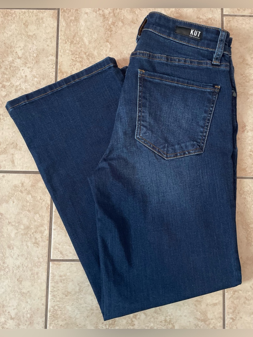 Kut from the Kloth Charlotte High Rise Wide Leg Size 0